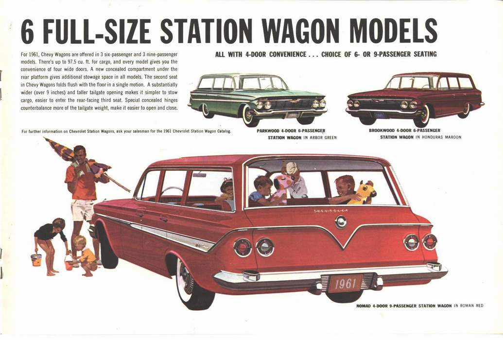 1961 Chevrolet Brochure Page 8